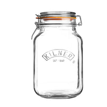 Load image into Gallery viewer, Kilner® 68 Oz Square Clip Top Jar
