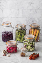 Load image into Gallery viewer, Kilner® 51 Oz Square Clip Top Jar
